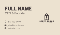 Piano Instrument Tag Business Card