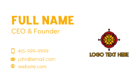 Indian Restaurant Business Card example 2