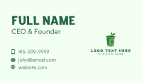 Eco Trash Disposal Business Card