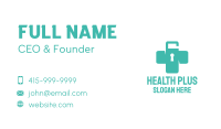 Unlocked Medical Cross Business Card Image Preview