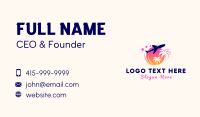 Booking Business Card example 1