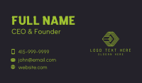 AI Tech Developer Business Card Design