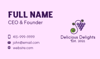 Grapevine Fruit  Business Card