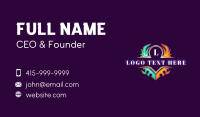 Ice Cool Thermal Flame Business Card Design
