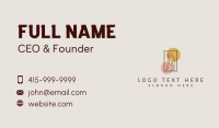 Women Body Portrait Business Card