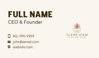 Candle Light Decor Business Card Image Preview