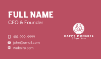 Happy Cute Ox Business Card Image Preview