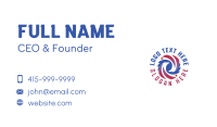 Nationalistic Business Card example 4
