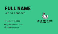 White Business Card example 2