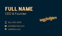 Wall Paint Business Card example 4