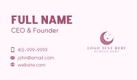 Events Business Card example 3