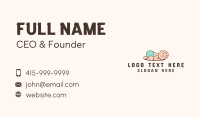 Baby Sleep Nursery Business Card