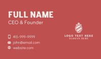 Upholsterer Business Card example 1