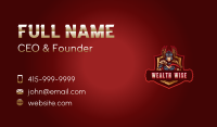 Gaming Female Valkyrie Business Card