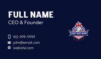 Basketball Competition League Business Card