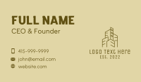 Condominium Metropolitan Building  Business Card