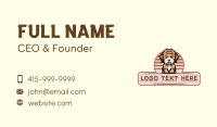 Dog Pet Grooming  Business Card