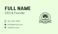 Tree Nature Forestry Business Card
