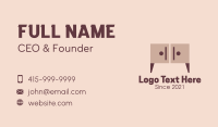 Dresser Business Card example 3