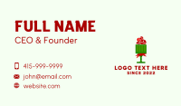 Christmas Business Card example 1