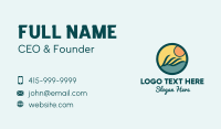 Surfing Business Card example 1