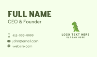 Jurassic Business Card example 4