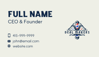 Barbershop Haircut Grooming Business Card Image Preview