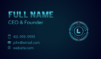 Cyber Tech Gaming Business Card