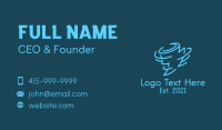 Weather Business Card example 2