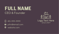 Country Warehouse Storage  Business Card