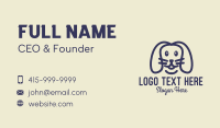 Linear Business Card example 2