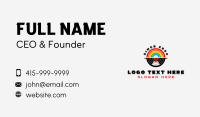 Vinyl Disk Recording Business Card Design