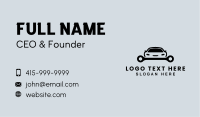 Black Car Wrench Business Card