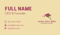 Paint Roller Business Card example 4