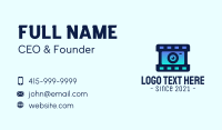 Media Production Business Card example 1