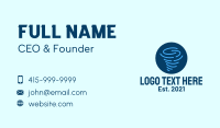 Tornado Weather Badge Business Card Design