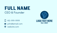 Tornado Weather Badge Business Card