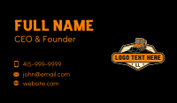 Bulldozer Skid Loader Business Card