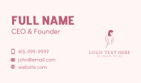 Nude Woman Body Business Card