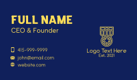 Gold Medal Business Card example 2