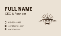 Mountain Peak South Dakota Business Card