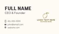 Lemonade Business Card example 2