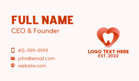 Heart Dental Clinic  Business Card