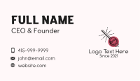 Plunger Cleaning Service  Business Card