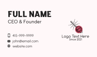 Home Cleaning Business Card example 3