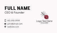 Plunger Cleaning Service  Business Card