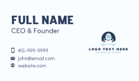 Scuba Diving Athletic Business Card