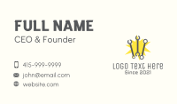 Wrench Toolbox Spark Business Card