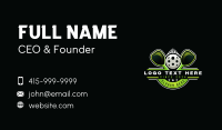 Pickleball Tournament Sports Business Card