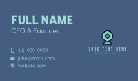 Futuristic Business Card example 1